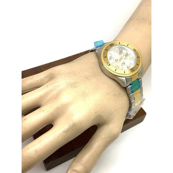 Invicta Women's Watch 21685 Angel Quartz Silver Dial Two Tone Stainless … - Picture 5 of 15